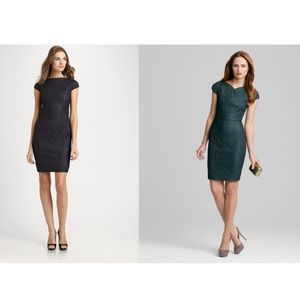 Elie Tahari Melinda two-way Dress SZ 2 Blue/Green